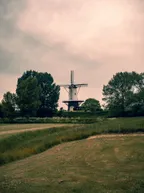 [PHOTO] A windmill in Veere, The Netherlands thumbnail